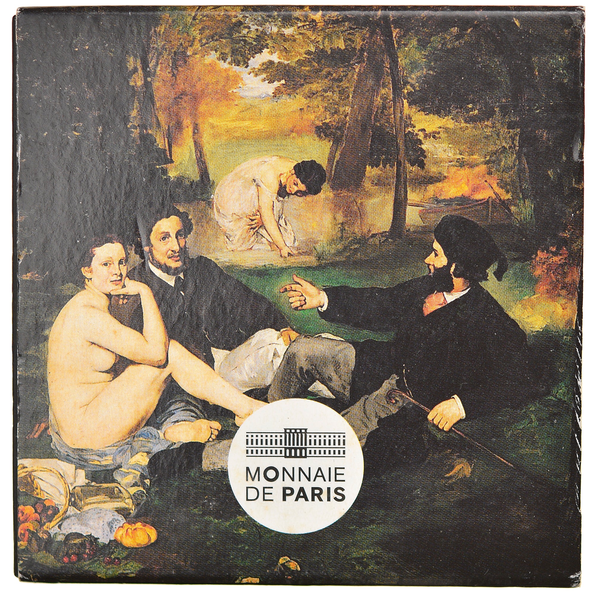 France, Monnaie de Paris, 10 Euro, Le Déjeuner sur l'Herbe - Manet, 2017