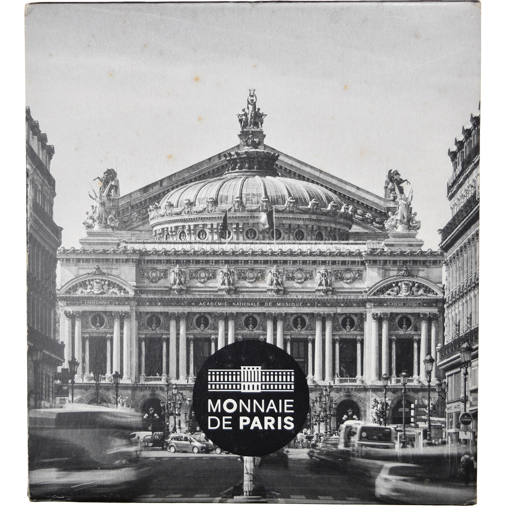 France, Monnaie de Paris, 10 Euro, Opéra Garnier, 2016, BE, FDC, Argent