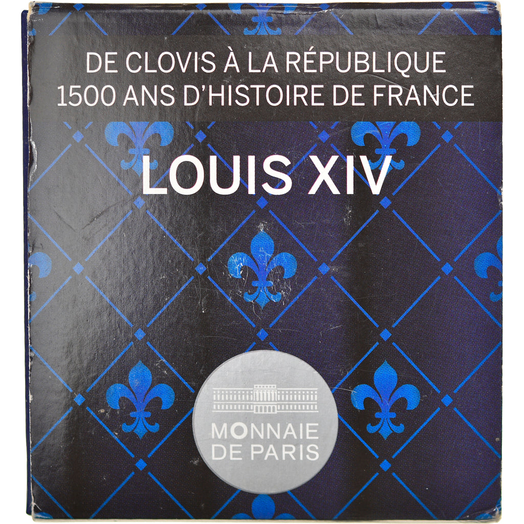 França, Monnaie de Paris, 10 Euro, Louis XIV, 2014, Paris, BE, MS(65-70), Prata