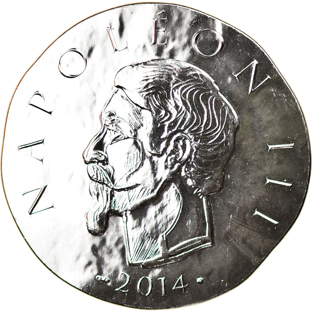 France, Monnaie de Paris, 10 Euro, Napoléon III, 2014, Paris, BE, MS(65-70)