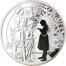 France, Monnaie de Paris, 10 Euro, Les fraternisés, 2015, Paris, BE, FDC