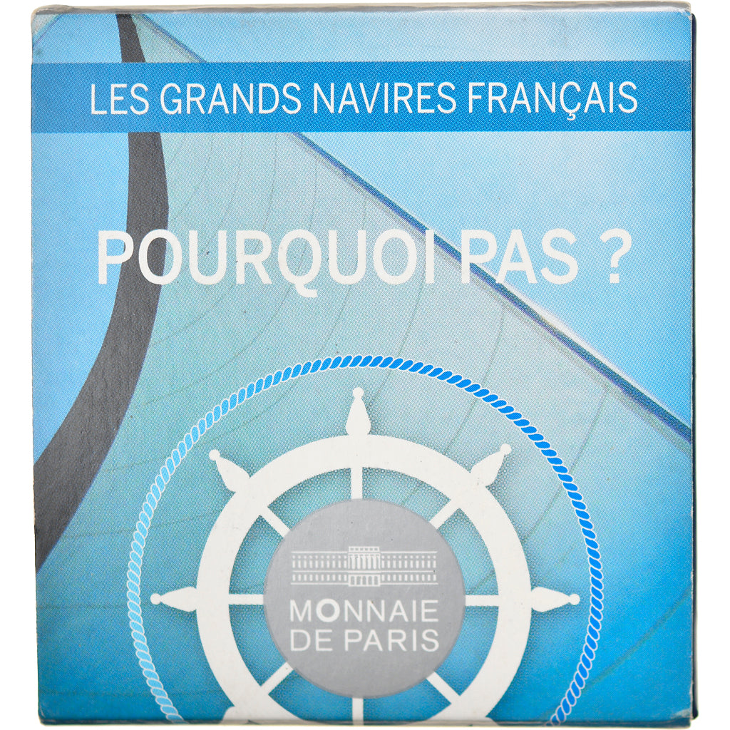 France, Monnaie de Paris, 10 Euro, Le Pourquoi pas ?, 2014, Paris, BE