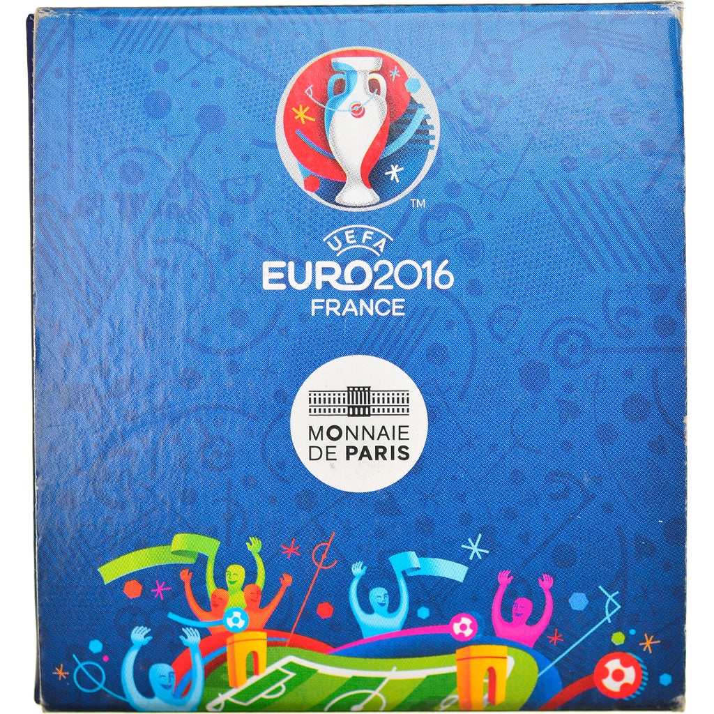 Francia, Monnaie de Paris, 10 Euro, UEFA Euro 2016, Gardien, 2016, Paris, BE
