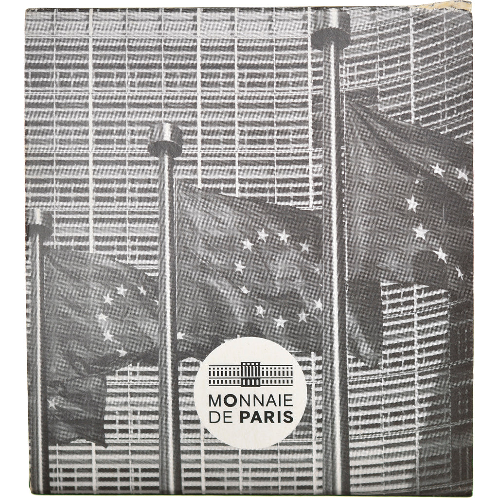 France, 2 Euro, Drapeau européen, 2015, Paris, BE, FDC, Bi-Metallic