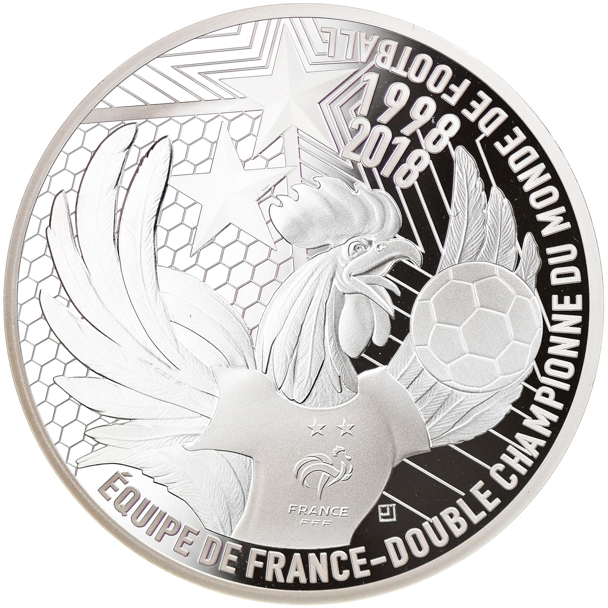 France, Monnaie de Paris, 10 Euro, La France, championne du monde, 2018, Paris