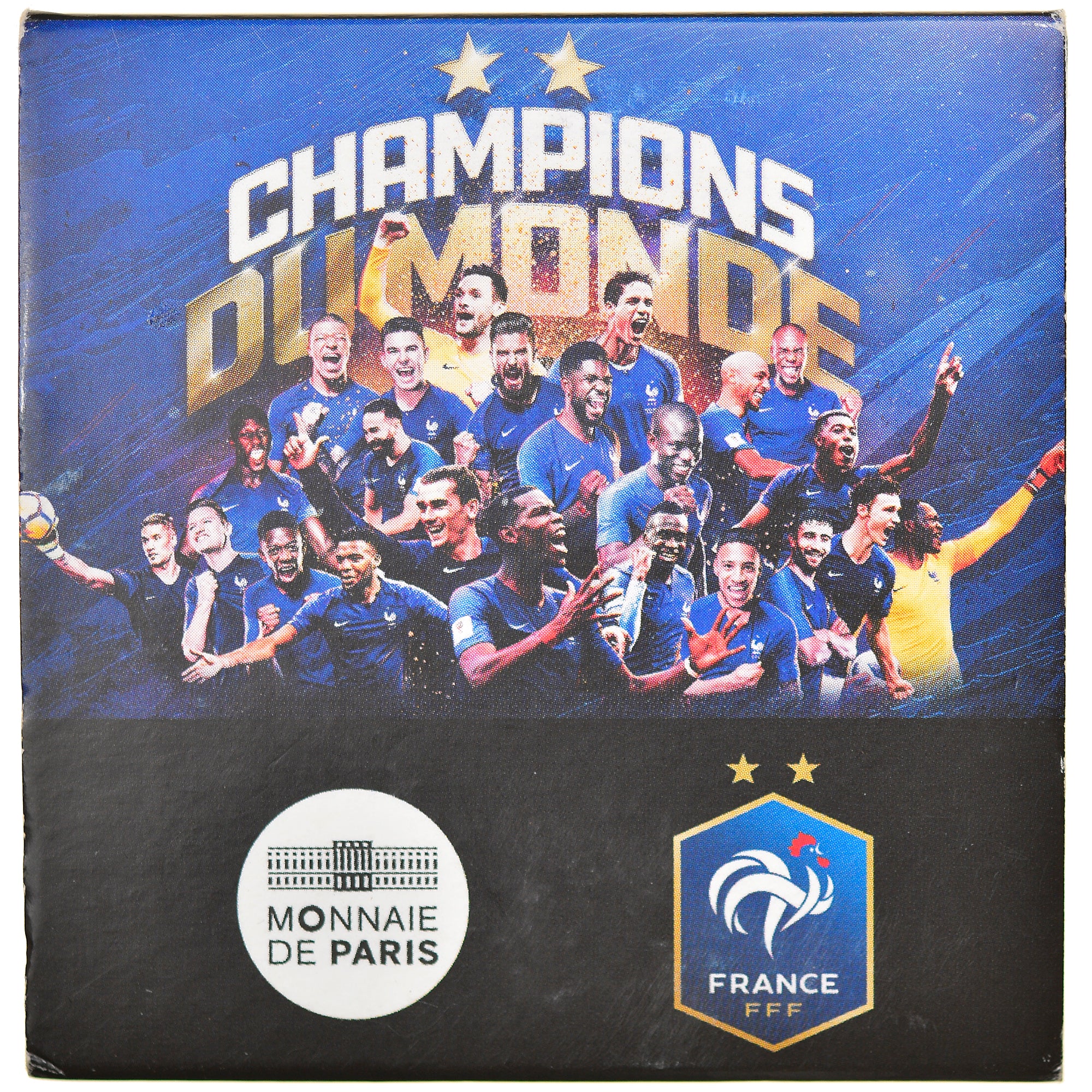 France, Monnaie de Paris, 10 Euro, La France, championne du monde, 2018, Paris