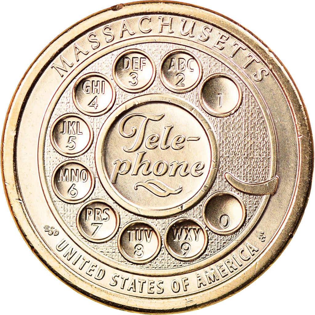 Coin, United States, Dollar, 2020, Philadelphia, American Innovation -