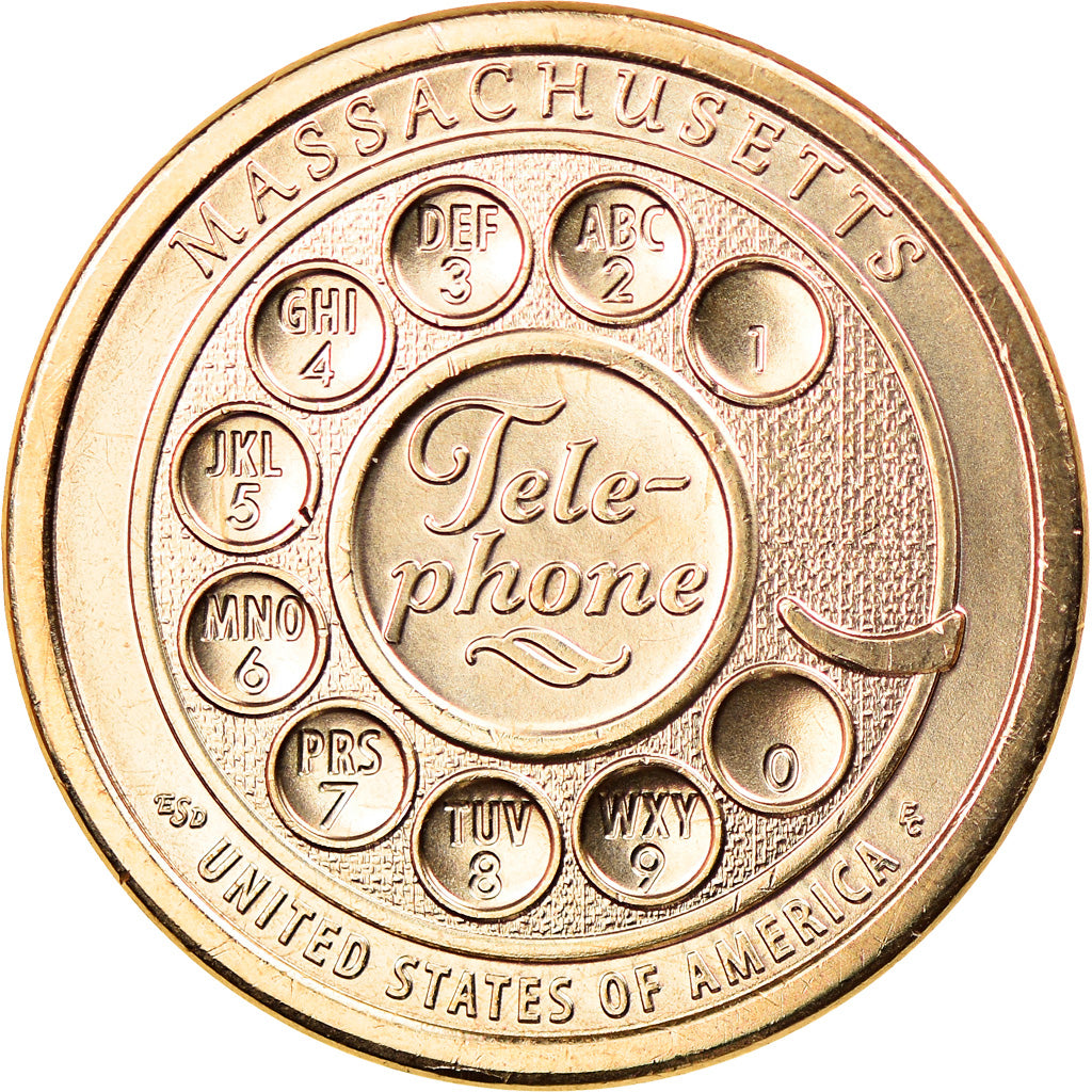 Coin, United States, Dollar, 2020, Philadelphia, American Innovation -
