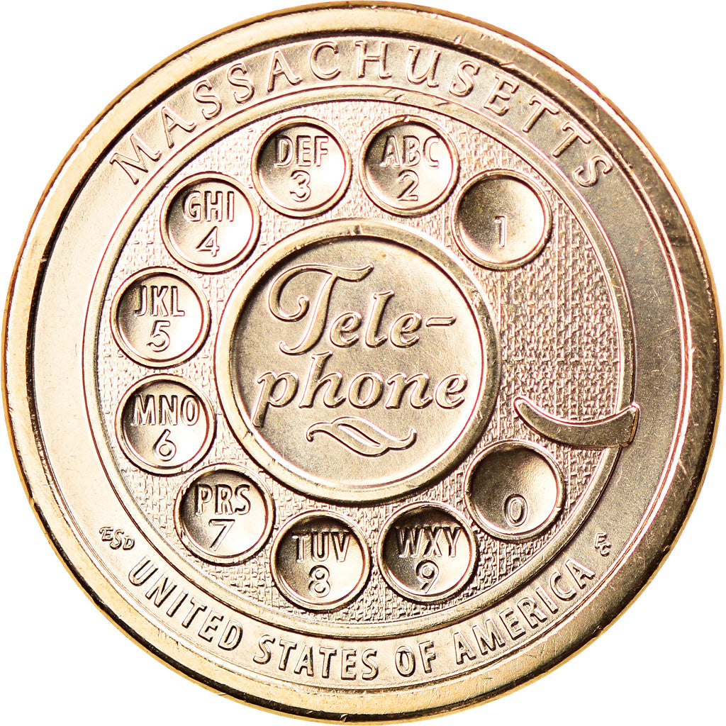 Coin, United States, Dollar, 2020, Philadelphia, American Innovation -