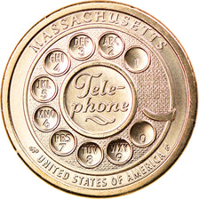 Moneta, USA, Dollar, 2020, Philadelphia, American Innovation - Massachusetts
