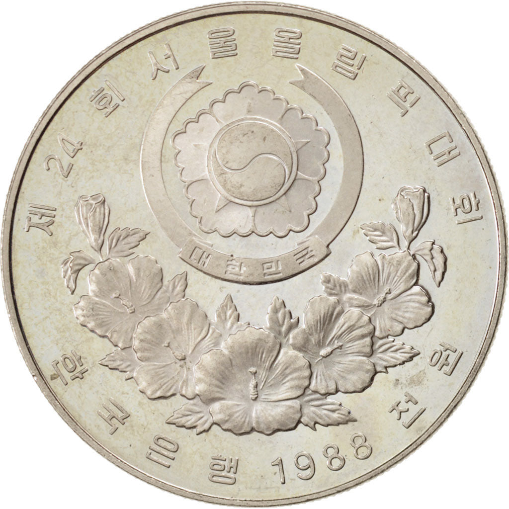 Corée du Sud, République, 1000 Won J.O Séoul 1988 BE, KM 49