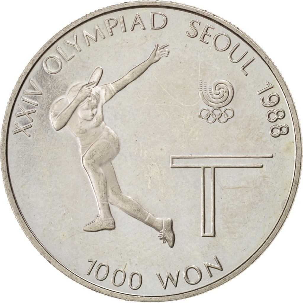 Corée du Sud, République, 1000 Won J.O Séoul 1988 BE, KM 49