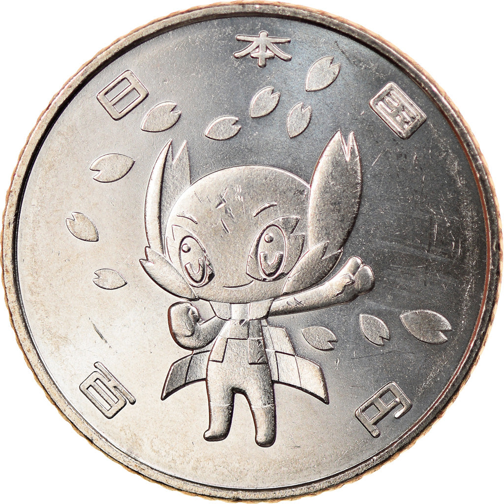 Münze, Japan, 100 Yen, 2020, Jeux paralympiques de Tokyo - Someity, UNZ