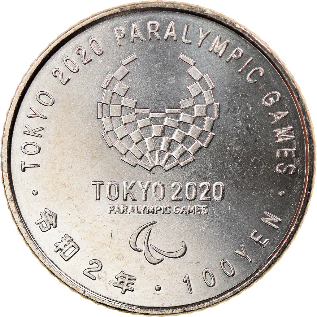 Coin, Japan, 100 Yen, 2020, Jeux paralympiques de Tokyo - Someity, MS(63)