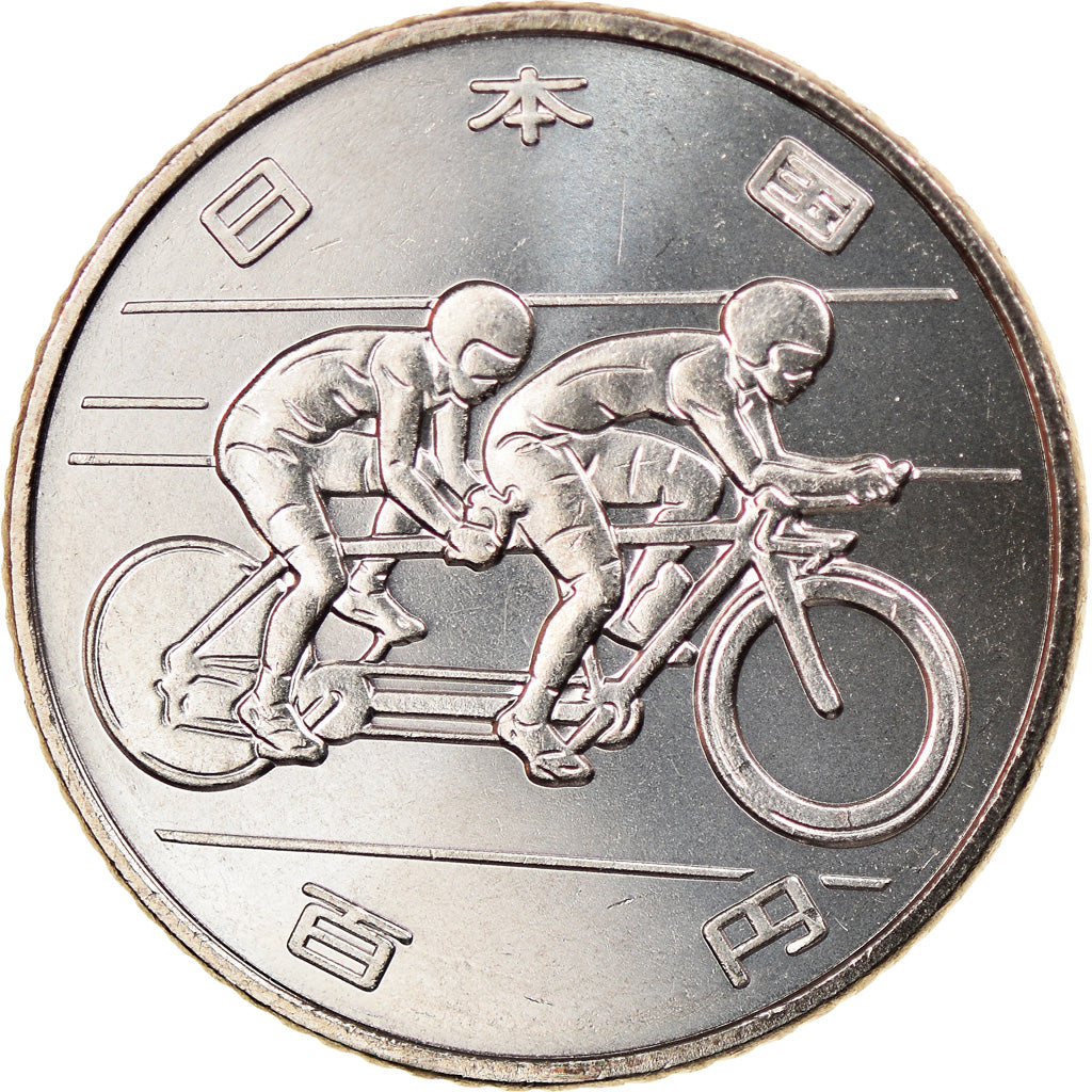 Monnaie, Japon, 100 Yen, 2020, Jeux Olympiques de Tokyo - Cyclisme, SPL