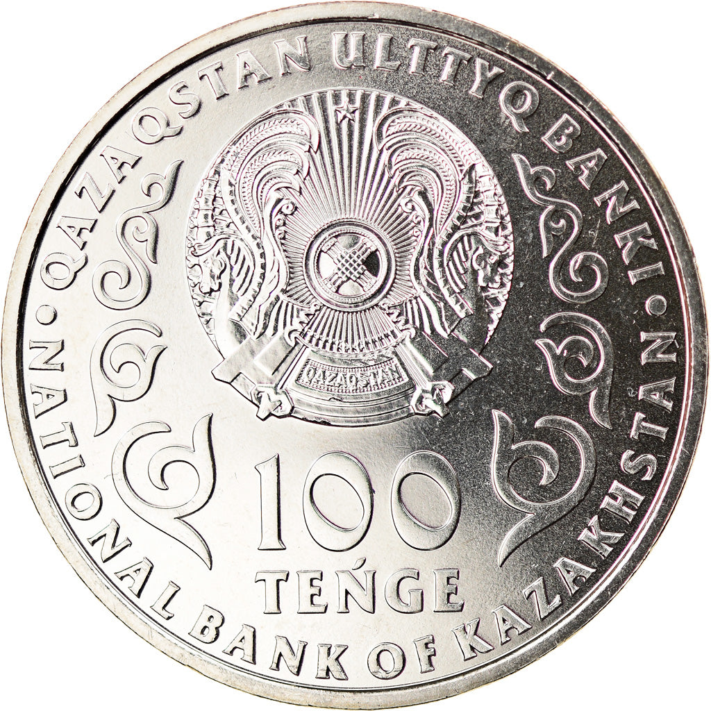 Moneta, Kazakistan, 100 Tenge, 2020, Kazakhstan Mint, 25 ans de l'Assemblée du