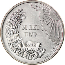 Coin, Transnistria, Rouble, 2020, Education, MS(63), Nickel plated steel