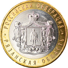 Coin, Russia, 10 Roubles, 2020, Saint-Petersburg, Oblast de Ryazan, MS(63)