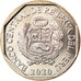 Moneda, Perú, Sol, 2020, Lima, Juan Pablo Vizcardo y Guzmán, SC, Níquel -