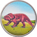 Moneta, Seychelles, 3 rupees, 2020, Aldabra - Dinosaure type 1, SPL, Acciaio