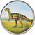Moneda, Seychelles, 3 rupees, 2020, Aldabra - Dinosaure type 2, SC, Acero
