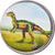 Moneta, Seychelles, 3 rupees, 2020, Aldabra - Dinosaure type 2, SPL, Acciaio