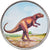 Moneta, Seszele, 3 rupees, 2020, Aldabra - Dinosaure type 3, MS(63), Stal