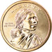 Moneta, Stati Uniti, Dollar, 2020, Philadelphia, American native dollar, SPL