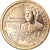 Coin, United States, Dollar, 2020, Denver, American native dollar, MS(63), Brass