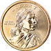 Coin, United States, Dollar, 2020, Denver, American native dollar, MS(63), Brass