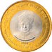 Coin, India, 10 Rupees, 2015, Sarvepalli Radhakrishnan, MS(63), Bi-Metallic