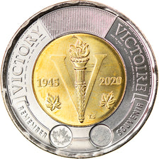 Coin, Canada, 2 Dollars, 2020, Royal Canadian Mint, 75 ans de la Victoire