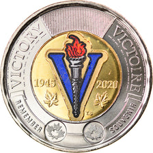Monnaie, Canada, 2 Dollars, 2020, Royal Canadian Mint, 75 ans de la Victoire -