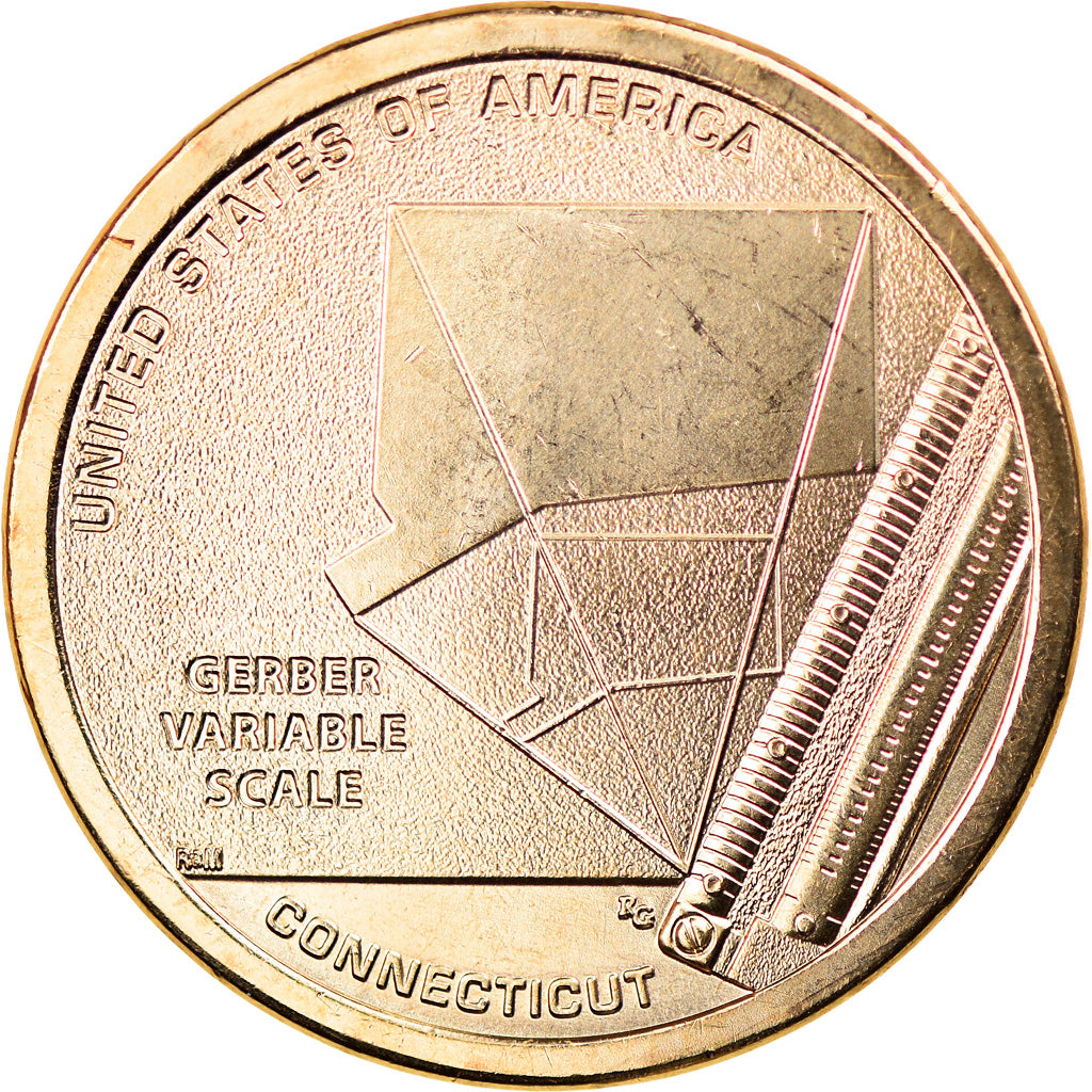 Coin, United States, Dollar, 2020, Philadelphia, American Innovation -