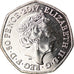 Moneta, Gibraltar, 50 Pence, 2017, Pierre Lapin, MS(63), Miedź-Nikiel