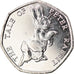 Moneta, Gibraltar, 50 Pence, 2017, Pierre Lapin, MS(63), Miedź-Nikiel