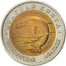 RUSSIA, 50 Roubles, 1993, KM #334, AU(55-58), Bi-Metallic, 25, 5.92
