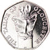 Coin, Gibraltar, 50 Pence, 2018, Le tailleur de Gloucester, MS(63)