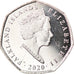 Coin, Falkland Islands, 50 Pence, 2020, Pingouins - Manchot sauteur, MS(63)