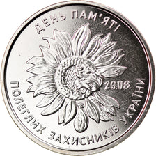 Coin, Ukraine, 10 Hryven, 2020, Kyiv, Militaires morts au combat, MS(63)