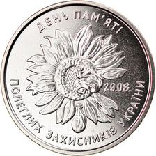 Monnaie, Ukraine, 10 Hryven, 2020, Kyiv, Militaires morts au combat, SPL