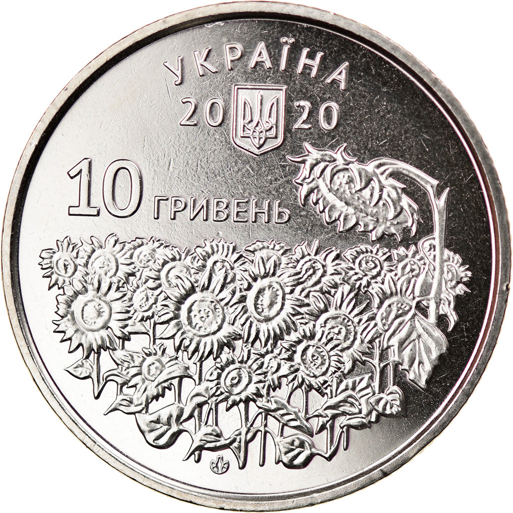 Monnaie, Ukraine, 10 Hryven, 2020, Kyiv, Militaires morts au combat, SPL