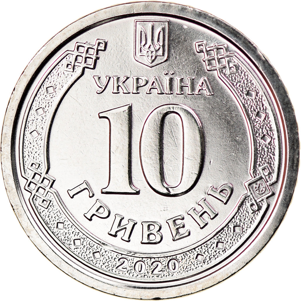 Monnaie, Ukraine, 10 Hryven, 2020, Kyiv, Ivan Mazepa, SPL, Nickel plated steel