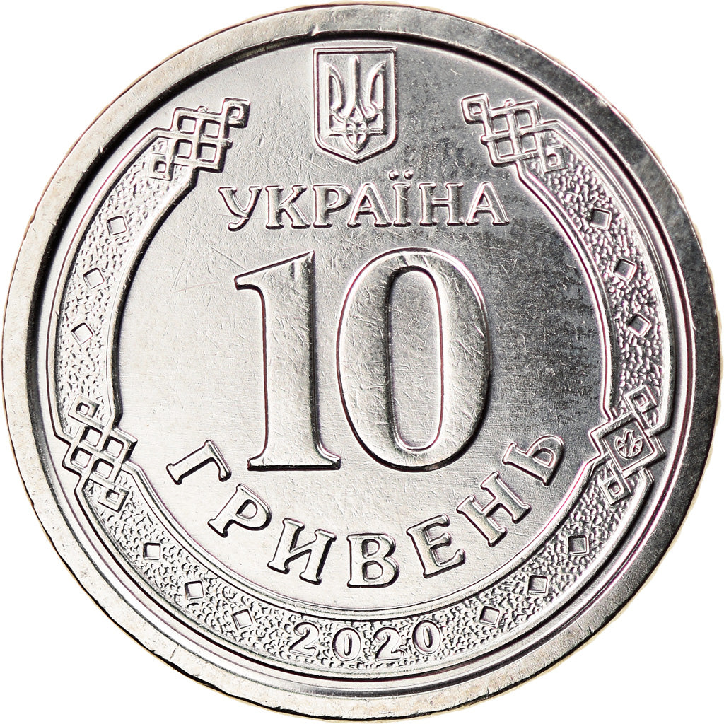 Monnaie, Ukraine, 10 Hryven, 2020, Kyiv, Ivan Mazepa, SPL, Nickel plated steel
