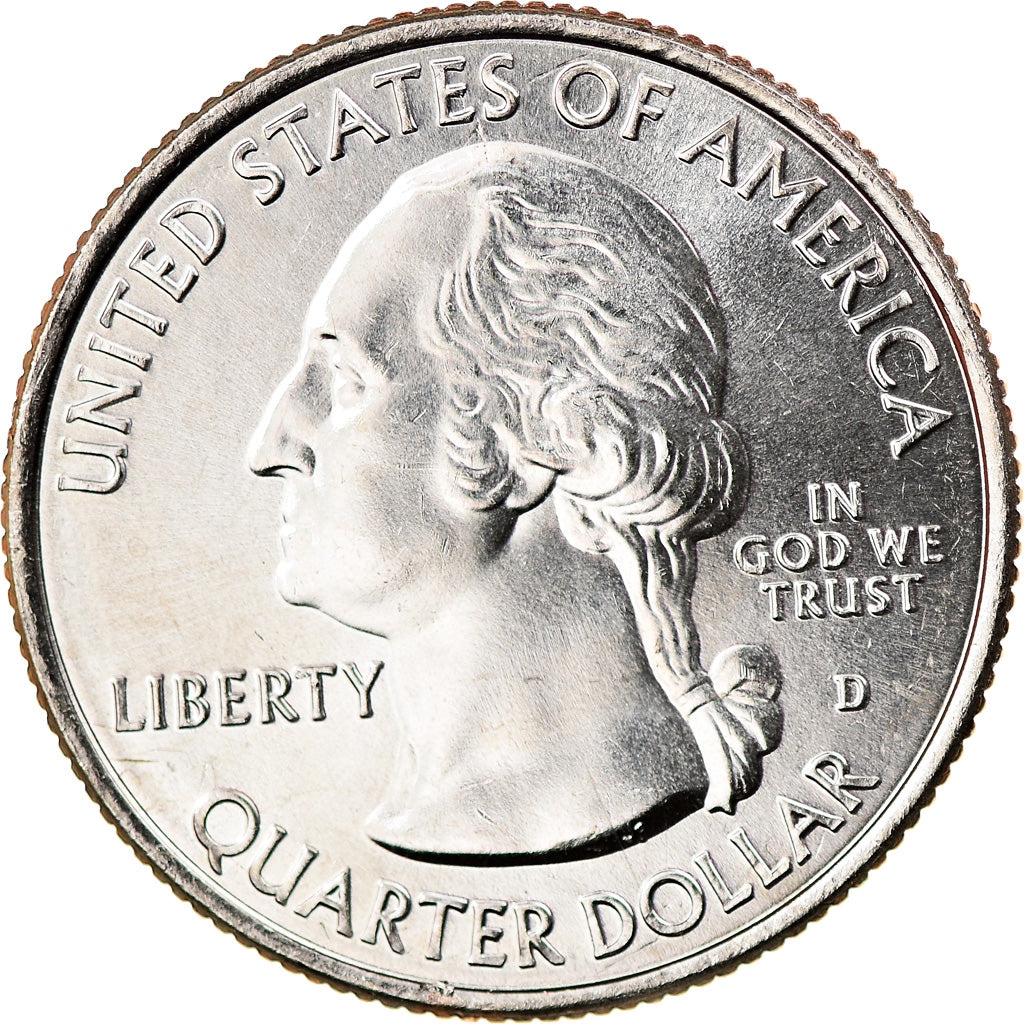 Coin, United States, Quarter, 2020, Denver, Marsh-Billings-Rockefeller National