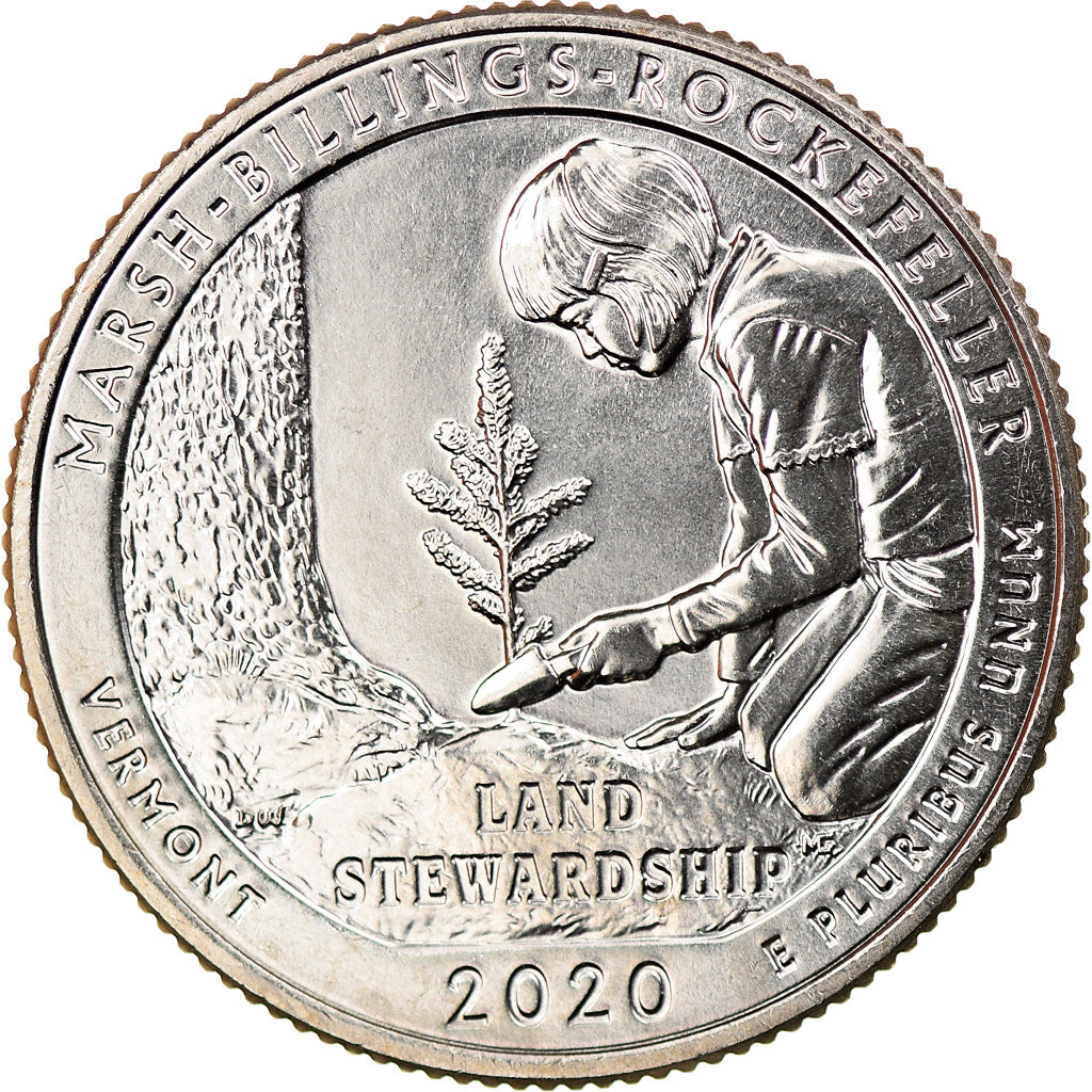 Münze, Vereinigte Staaten, Quarter, 2020, San Francisco