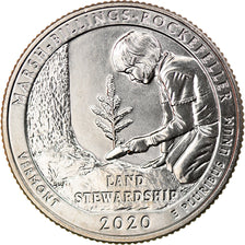 Münze, Vereinigte Staaten, Quarter, 2020, San Francisco