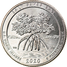 Coin, United States, Quarter, 2020, San Francisco, Salt river bay - Virgin