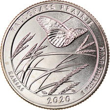 Moneda, Estados Unidos, Quarter, 2020, San Francisco, Tall grass prairie -