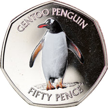 Moneta, Południowa Gruzja i Południowe Wyspy Sandwich, 50 Pence, 2020